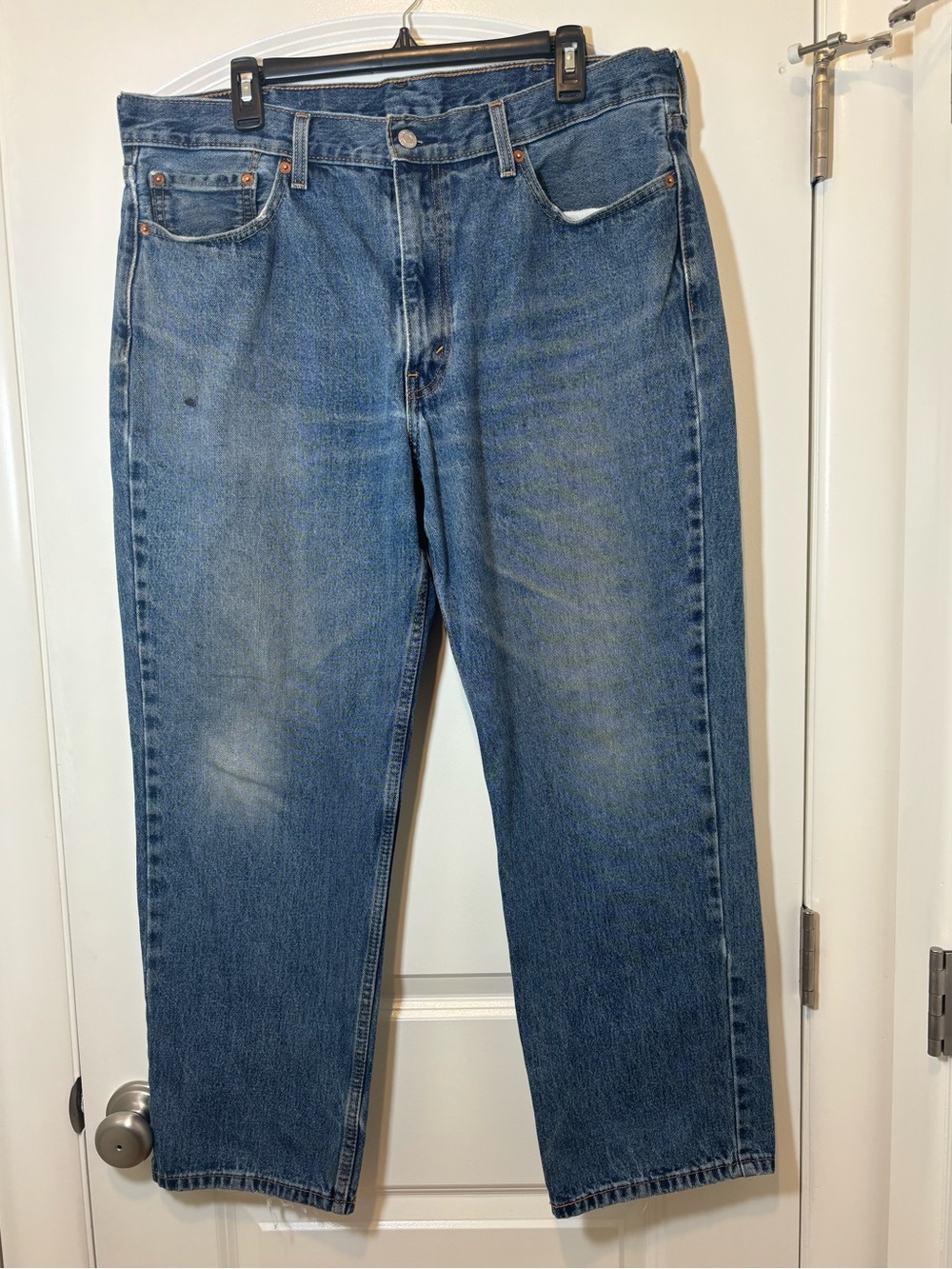 Levi's Relaxed Fit Blue Straight Jeans